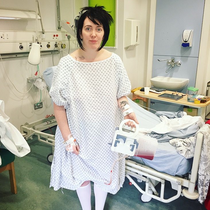 What a collapsed lung looks like