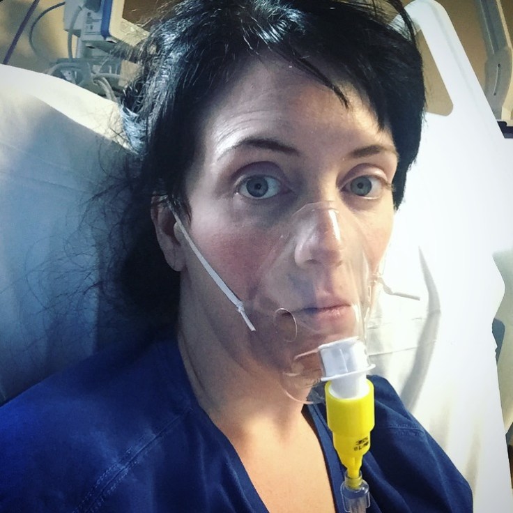 What a collapsed lung looks like