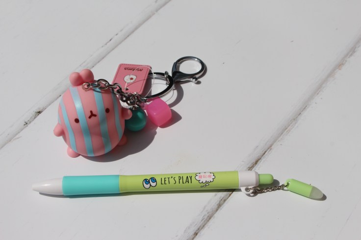 Kawaii Box Pen and Keyring