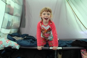 Our tent at Camp Bestival