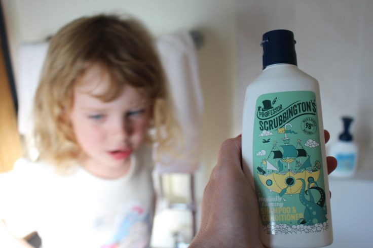 Professor Scrubington's Shampoo and conditioner