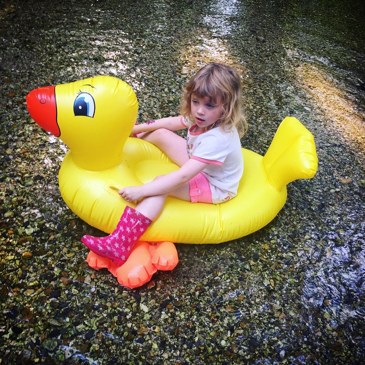 Duck Race Overton