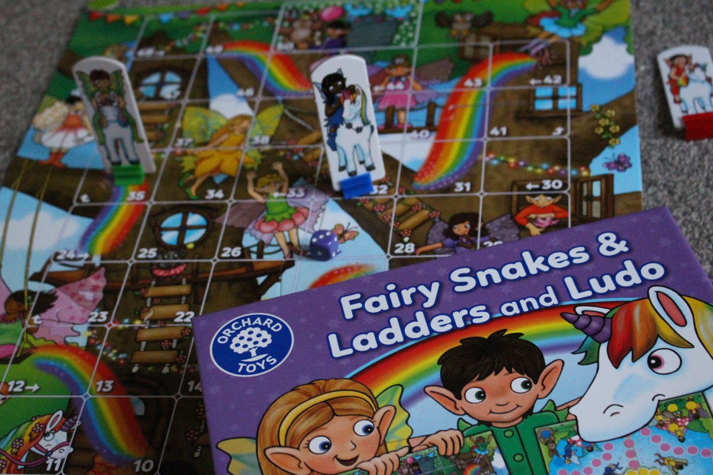 Orchard Toys Fairy Snakes & Ladders and Ludo Game Review
