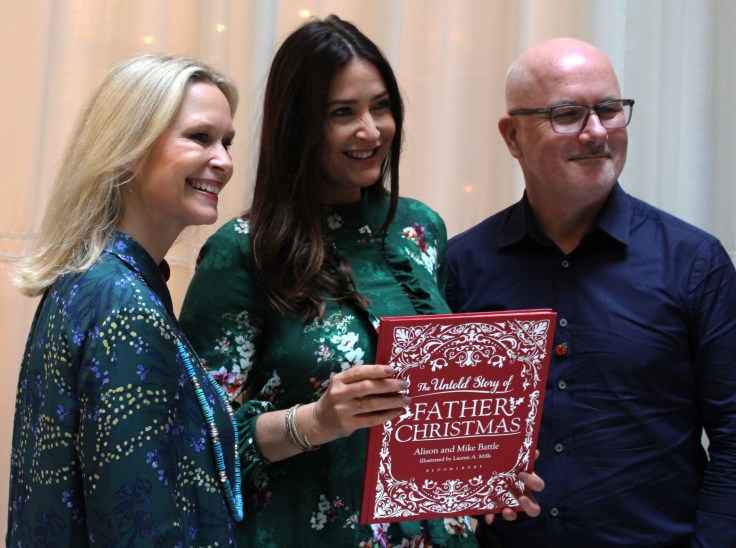 Creators Alison and Mike Battle with Lisa Snowdon