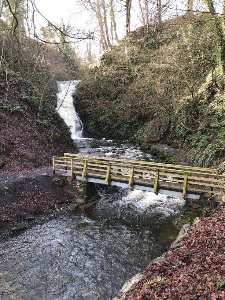 Glenoe Waterfall Photos