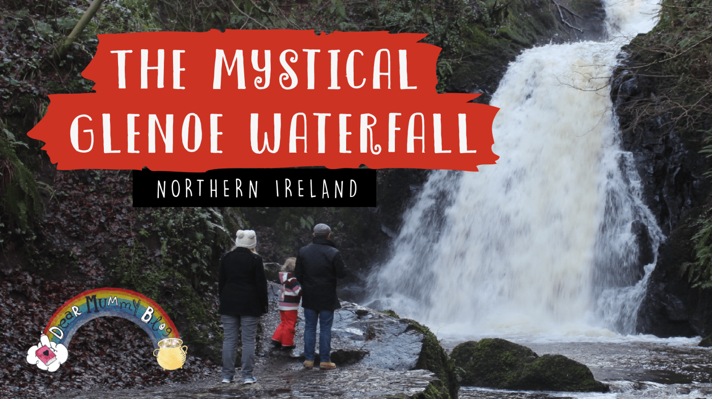 The mystical Glenoe waterfall