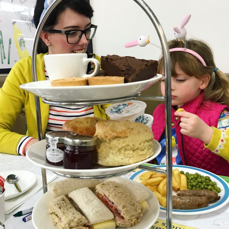 Easter Bunny Afternoon Tea at Wyevale Garden Centre