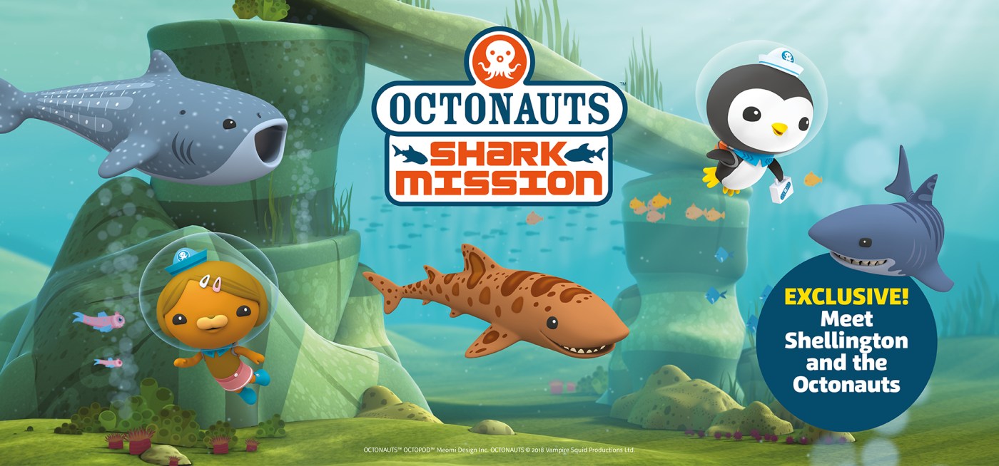 Octonauts at Weymouth SEA LIFE