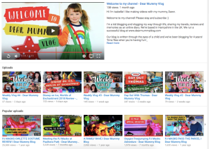 Dear Mummy Vlog