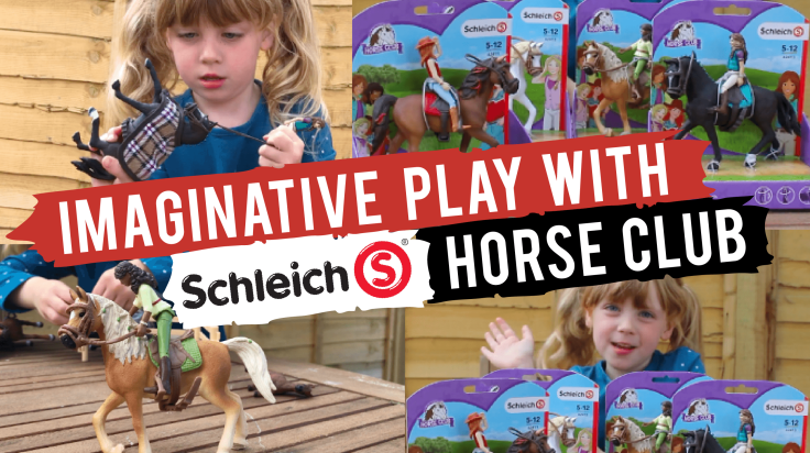 Racing with Schleich Horse Club