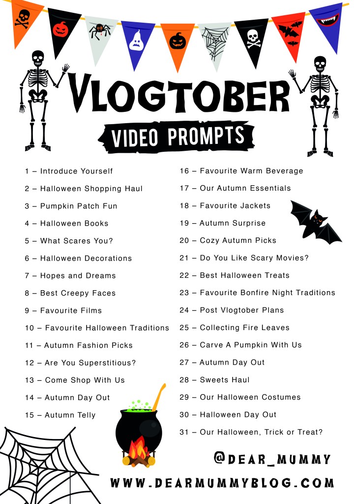 #Vlogtober