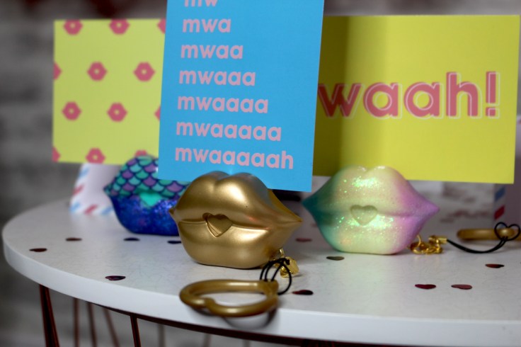 S.W.A.K. (Sealed with a Kiss) Kissable Keychains 1