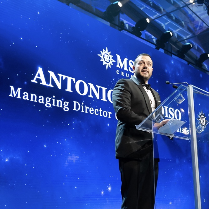 MSC Bellissima Naming Ceremony