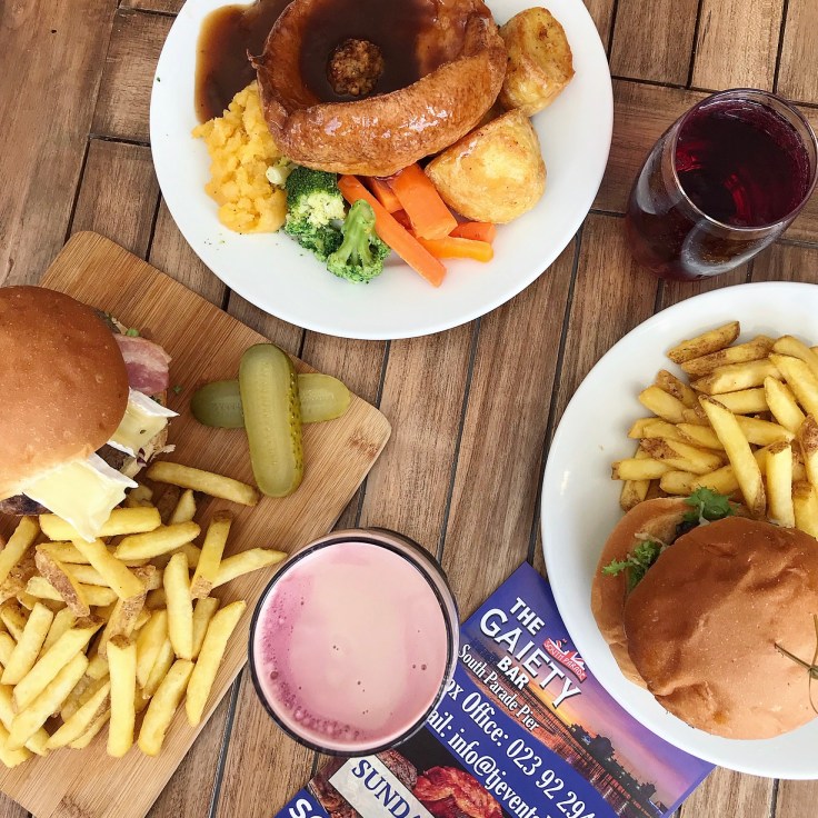 Gaiety Bar Southsea Pier Sunday Lunch