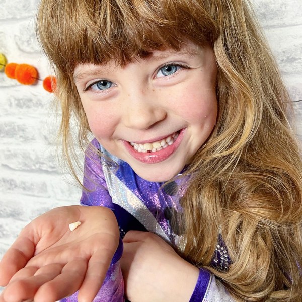 My first visit from the Tooth Fairy!