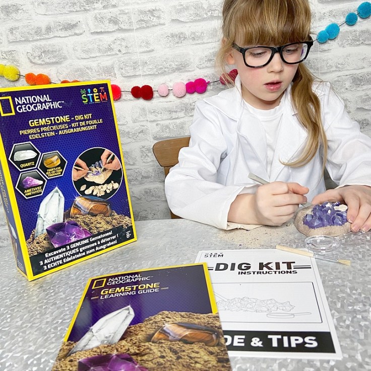 National Geographic Gemstone Dig KIt